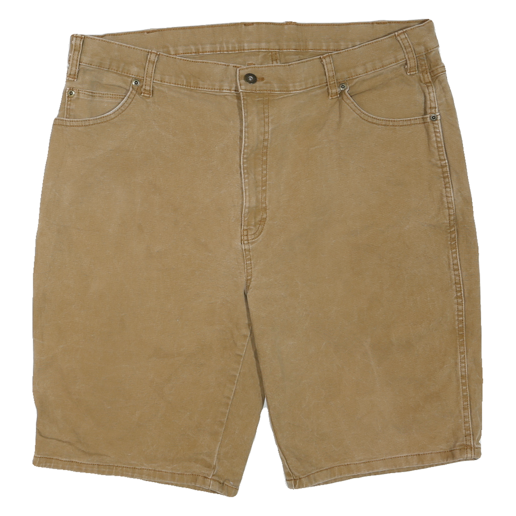 DICKIES Mens Shorts Beige Casual Cotton Blend L W38 Workwear Pockets