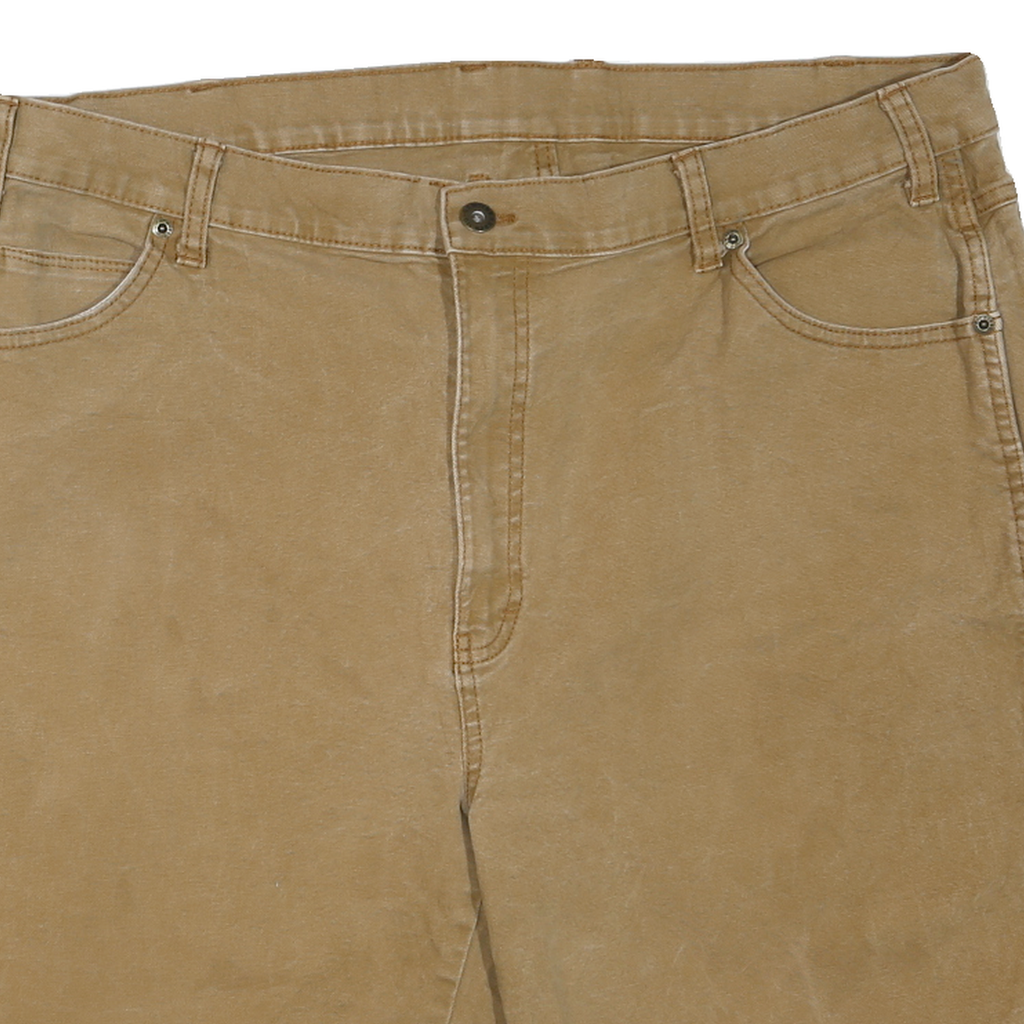 DICKIES Mens Shorts Beige Casual Cotton Blend L W38 Workwear Pockets