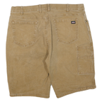 DICKIES Mens Shorts Beige Casual Cotton Blend L W38 Workwear Pockets