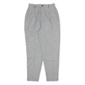 PAUL HARRIS Womens Regular Fit Black White Houndstooth Trousers W28 L28 Stylish