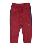 NIKE Mens Joggers Red & Navy Slim Tapered S W25 L29 Sportswear Casual