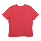 ST JOHNS BAY Womens Red USA Graphic T-Shirt XL Short Sleeve Crew Neck Cotton