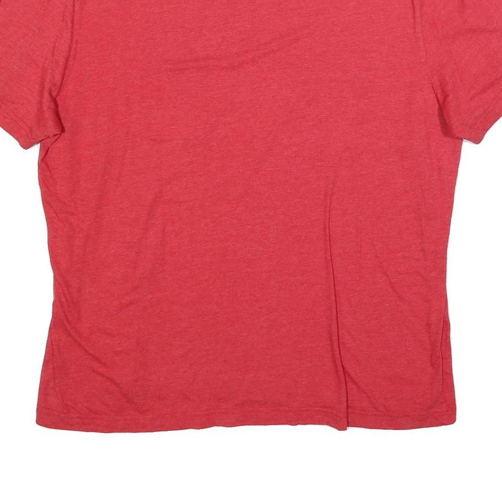 ST JOHNS BAY Womens Red USA Graphic T-Shirt XL Short Sleeve Crew Neck Cotton