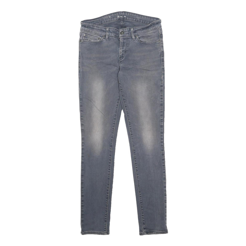 LEVI'S Womens Slim Blue Denim Slim Skinny Jeans W29 L32 Classic Stretch