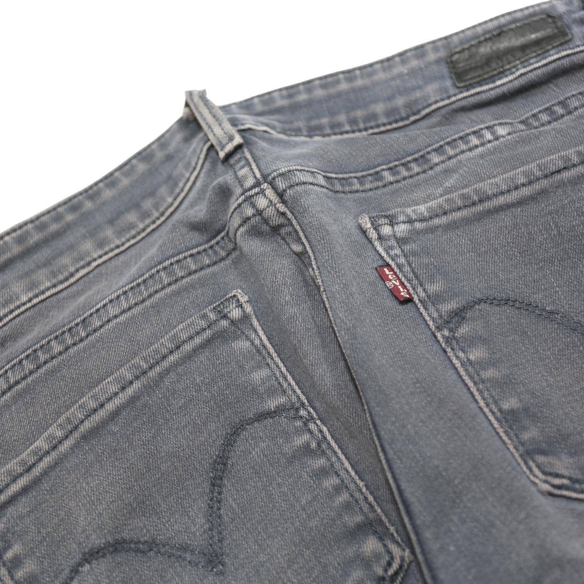 LEVI'S Womens Slim Blue Denim Slim Skinny Jeans W29 L32 Classic Stretch