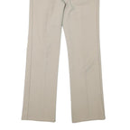 LEVI'S Mens Beige Regular Straight Trousers W30 L29 Classic Zip Polyester