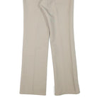 LEVI'S Mens Beige Regular Straight Trousers W30 L29 Classic Zip Polyester