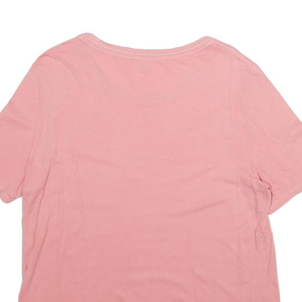 PUMA Womens Pink Graphic T-Shirt XL Short Sleeve Round Neck Casual Wear