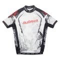 BJORKA Cycling Mens Jersey White High Neck M