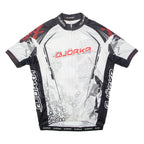 BJORKA Cycling Mens Jersey White High Neck M