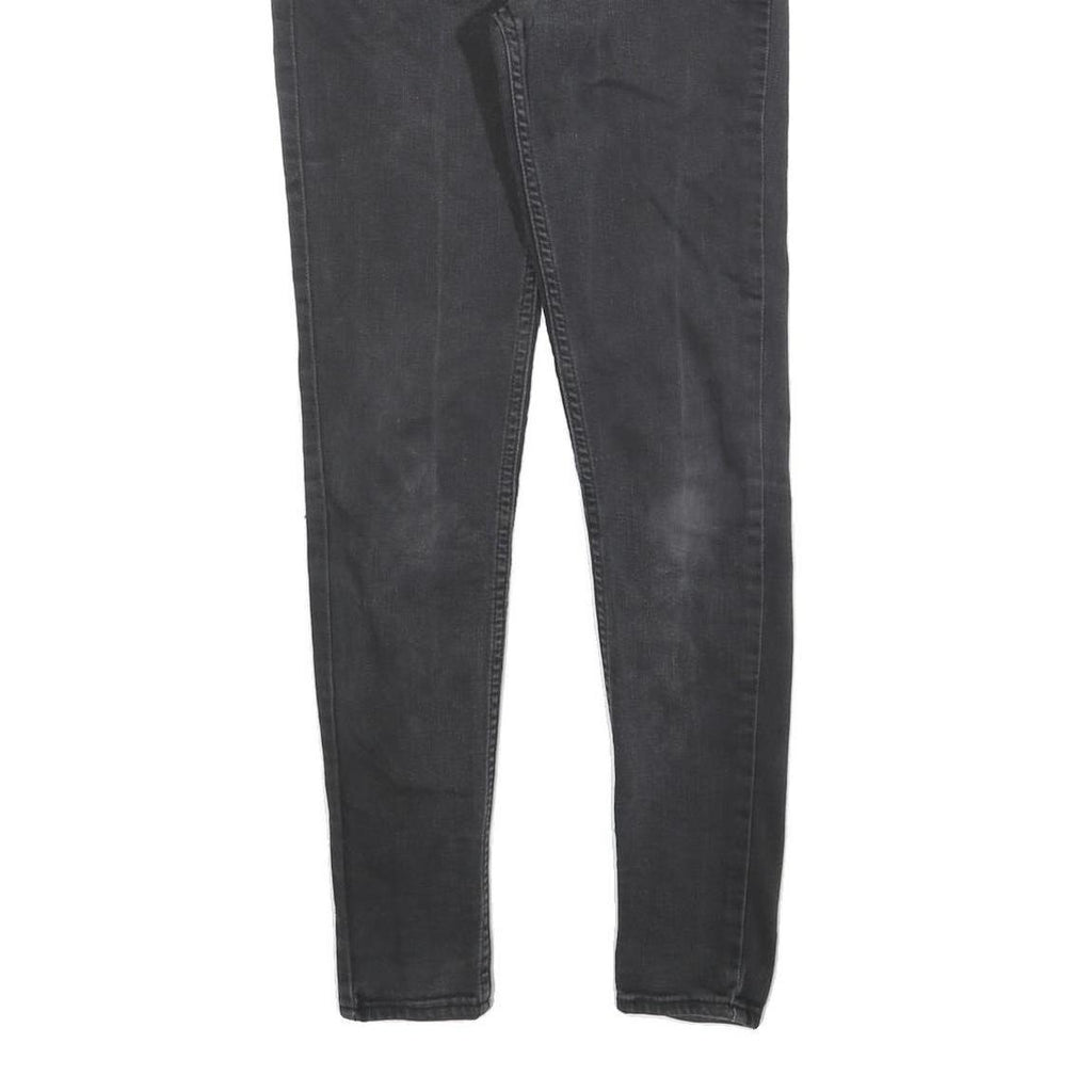 LEVI'S 535 Womens Jeans Black Slim Skinny Denim W27 L30 Classic Fit Zip