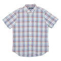NAUTICA Mens Shirt White Check L