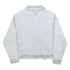 WILD FABLE Womens Light Blue Cotton Denim Jacket L Classic Button Closure