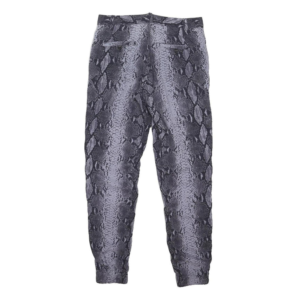 PAUL SMITH Womens Regular Print Trousers W27 L29 Stylish Snake Design