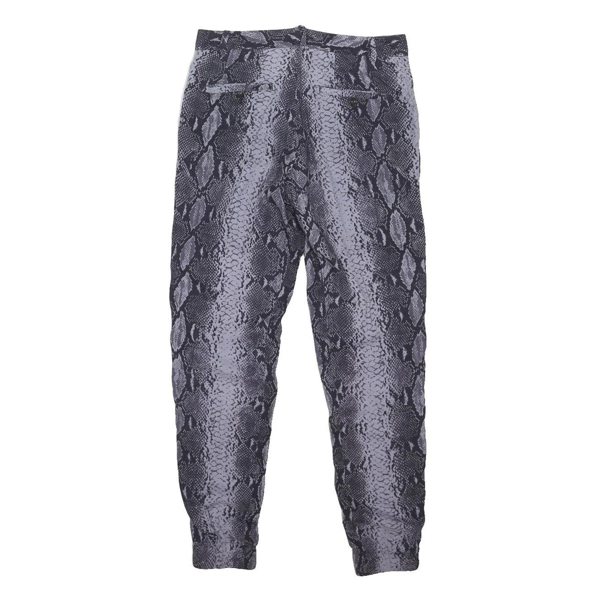 PAUL SMITH Womens Regular Print Trousers W27 L29 Stylish Snake Design