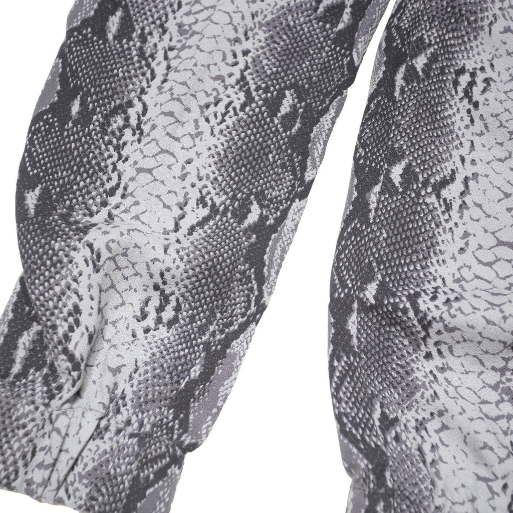 PAUL SMITH Womens Regular Print Trousers W27 L29 Stylish Snake Design