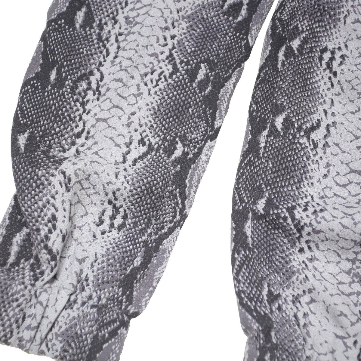 PAUL SMITH Womens Regular Print Trousers W27 L29 Stylish Snake Design