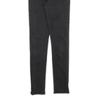 LEVI'S 721 Womens Jeans Black Slim Skinny Denim Medium W26 L30 Stretch