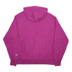 CHAMPION REVERSE WEAVE Mens Purple Pullover Hoodie L Cotton Blend Casual
