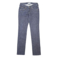 LEE Womens Jeans Blue Slim Skinny Denim Medium W27 L33 Cotton Blend Zip