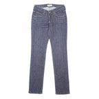 LEE Womens Jeans Blue Slim Skinny Denim Medium W27 L33 Cotton Blend Zip