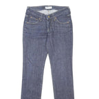 LEE Womens Jeans Blue Slim Skinny Denim Medium W27 L33 Cotton Blend Zip