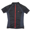 Cycling Mens Jersey Black Full Zip M