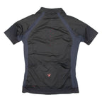 Cycling Mens Jersey Black Full Zip M