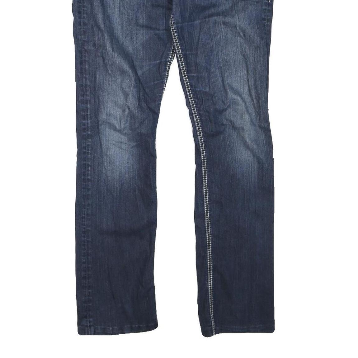 SILVER Womens Blue Regular Jeans Denim Medium W30 L30 Stylish Stitch Detail