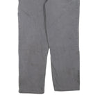 CARHARTT Mens Cotton Blend Grey Regular Fit Straight Leg Trousers W36 L27