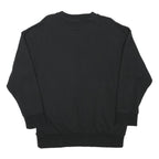ADIDAS Mens Black Crew Neck XS Cotton Blend Casual Sweatshirt Pullover