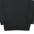 ADIDAS Mens Black Crew Neck XS Cotton Blend Casual Sweatshirt Pullover