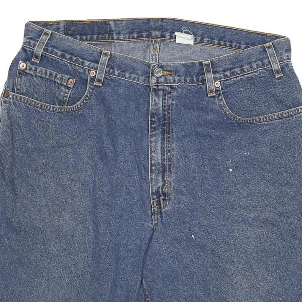 LEVI'S Mens Denim Blue Classic Casual Shorts 2XL W36 Cotton Blend