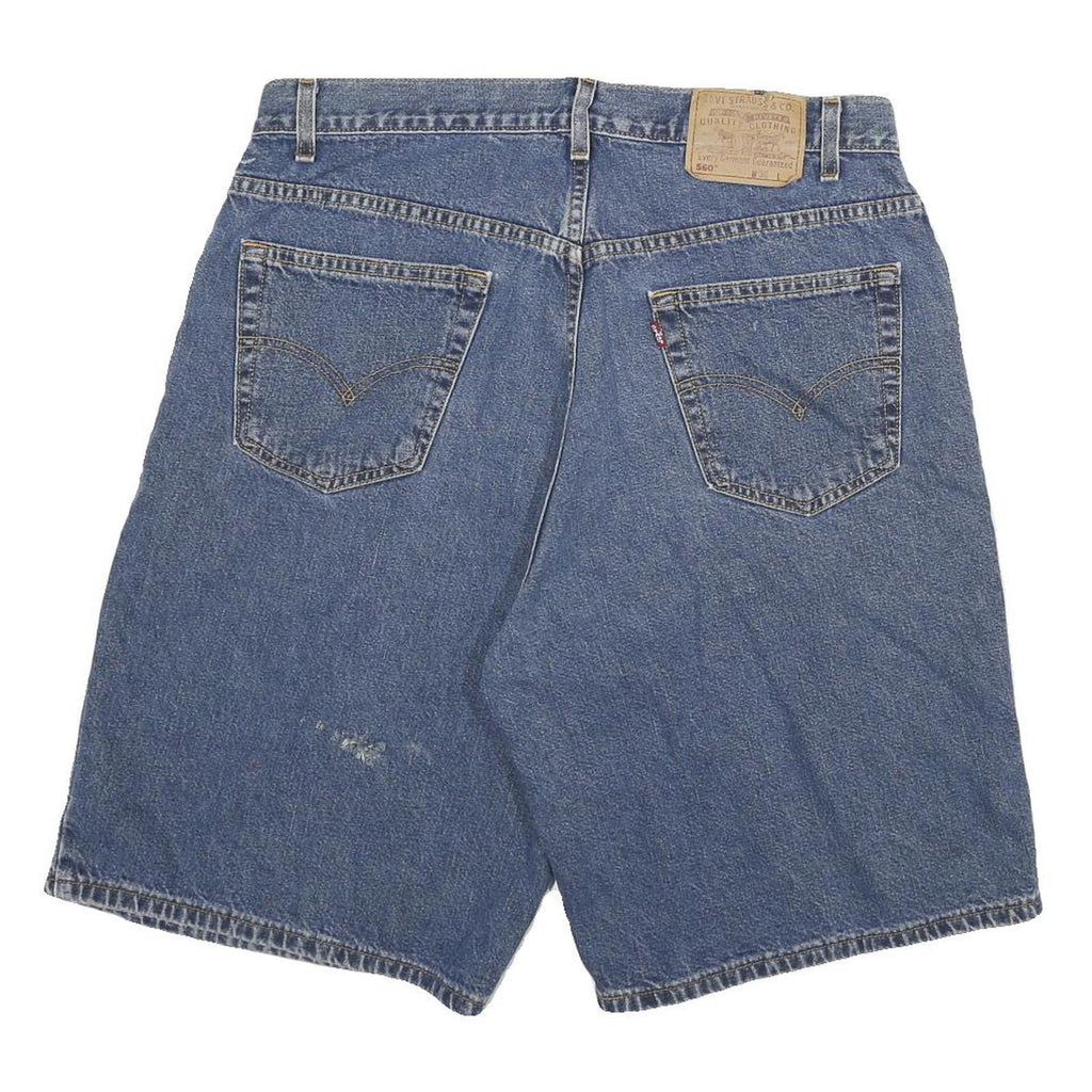 LEVI'S Mens Denim Blue Classic Casual Shorts 2XL W36 Cotton Blend