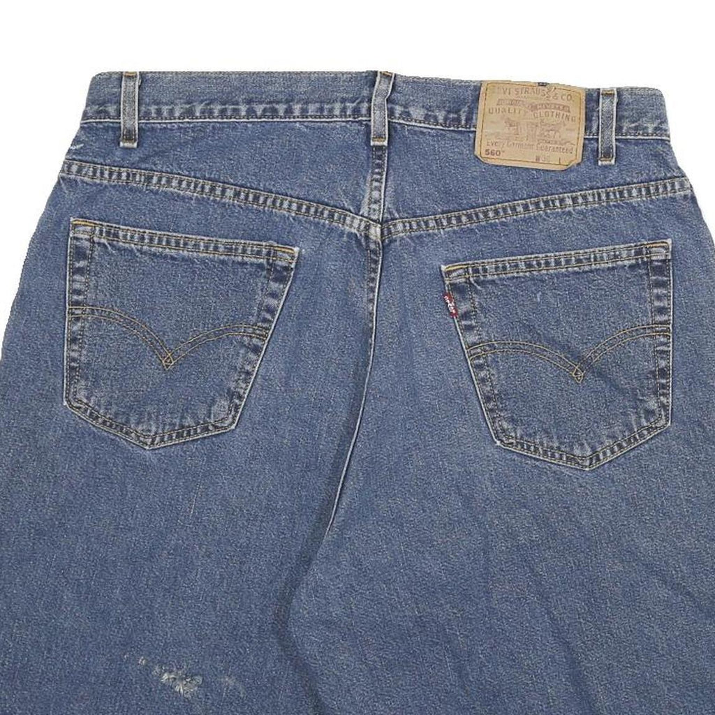 LEVI'S Mens Denim Blue Classic Casual Shorts 2XL W36 Cotton Blend