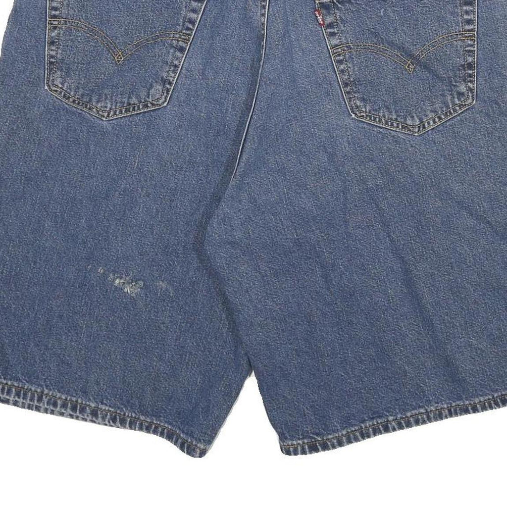 LEVI'S Mens Denim Blue Classic Casual Shorts 2XL W36 Cotton Blend