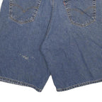 LEVI'S Mens Denim Blue Classic Casual Shorts 2XL W36 Cotton Blend