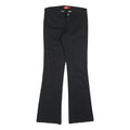 DICKIES Womens Black Slim Bootcut Trousers W28 L32 Workwear Comfort