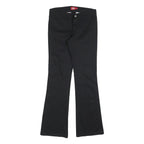 DICKIES Womens Black Slim Bootcut Trousers W28 L32 Workwear Comfort