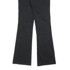 DICKIES Womens Black Slim Bootcut Trousers W28 L32 Workwear Comfort