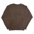 NAUTICA Mens Jumper Brown Tight Knit 2XL