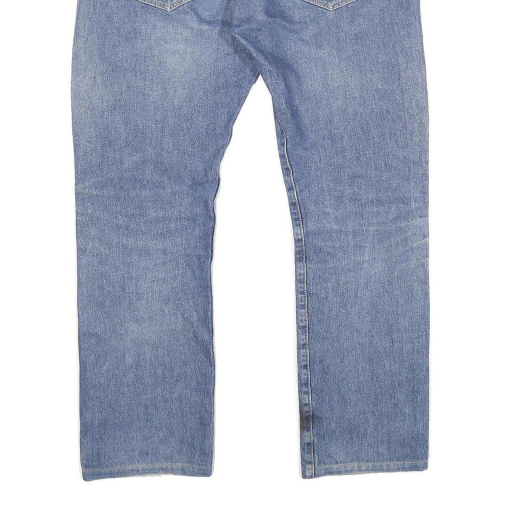LEVI'S 501 Mens Jeans Blue Classic Straight Denim Medium W38 L30 Authentic