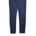 LEVI'S 524 Womens Jeans Blue Slim Skinny Denim Medium W27 L32 Stylish Zip