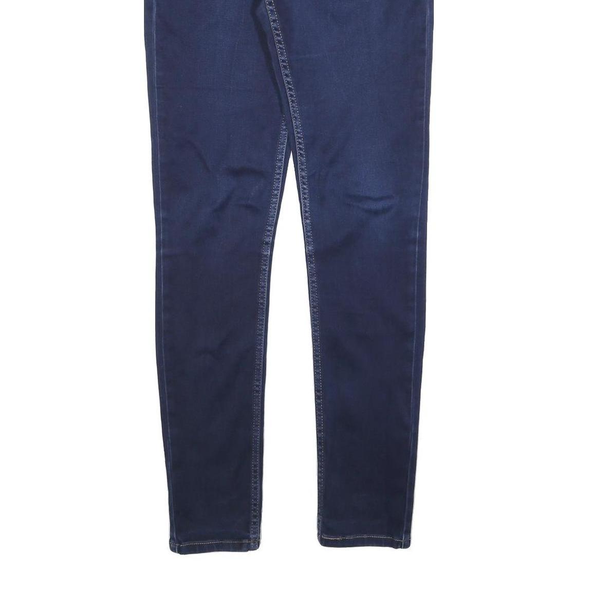 LEVI'S 524 Womens Jeans Blue Slim Skinny Denim Medium W27 L32 Stylish Zip