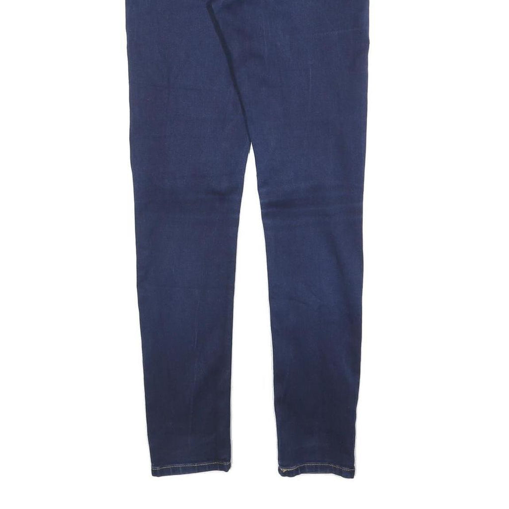 LEVI'S 524 Womens Jeans Blue Slim Skinny Denim Medium W27 L32 Stylish Zip