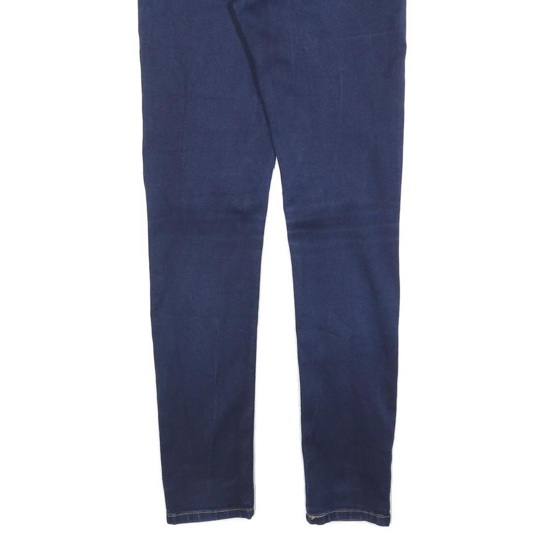 LEVI'S 524 Womens Jeans Blue Slim Skinny Denim Medium W27 L32 Stylish Zip