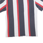 KARL KANI Mens Blue & White & Red Graphic T-Shirt M Short Sleeve Crew Neck