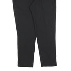 POLO RALPH LAUREN Womens Black Regular Leg Trousers W32 L27 Smart Casual Zip