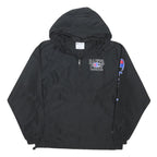CHAMPION Mens Black Santa Cruz Jacket S Polyester Blend Hooded Zip