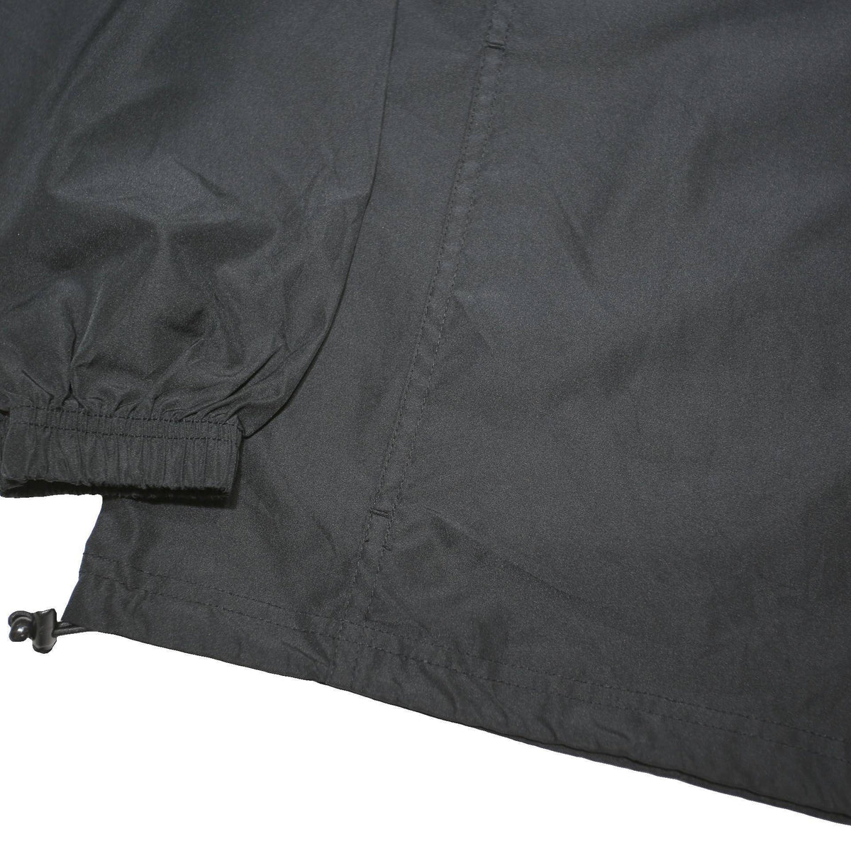 CHAMPION Mens Black Santa Cruz Jacket S Polyester Blend Hooded Zip